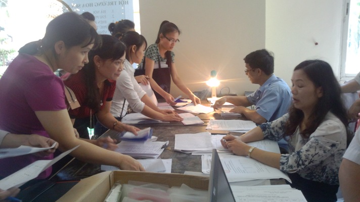 Hồ sơ đăng ký dự thi đại học, cao đẳng 2014 giảm mạnh
